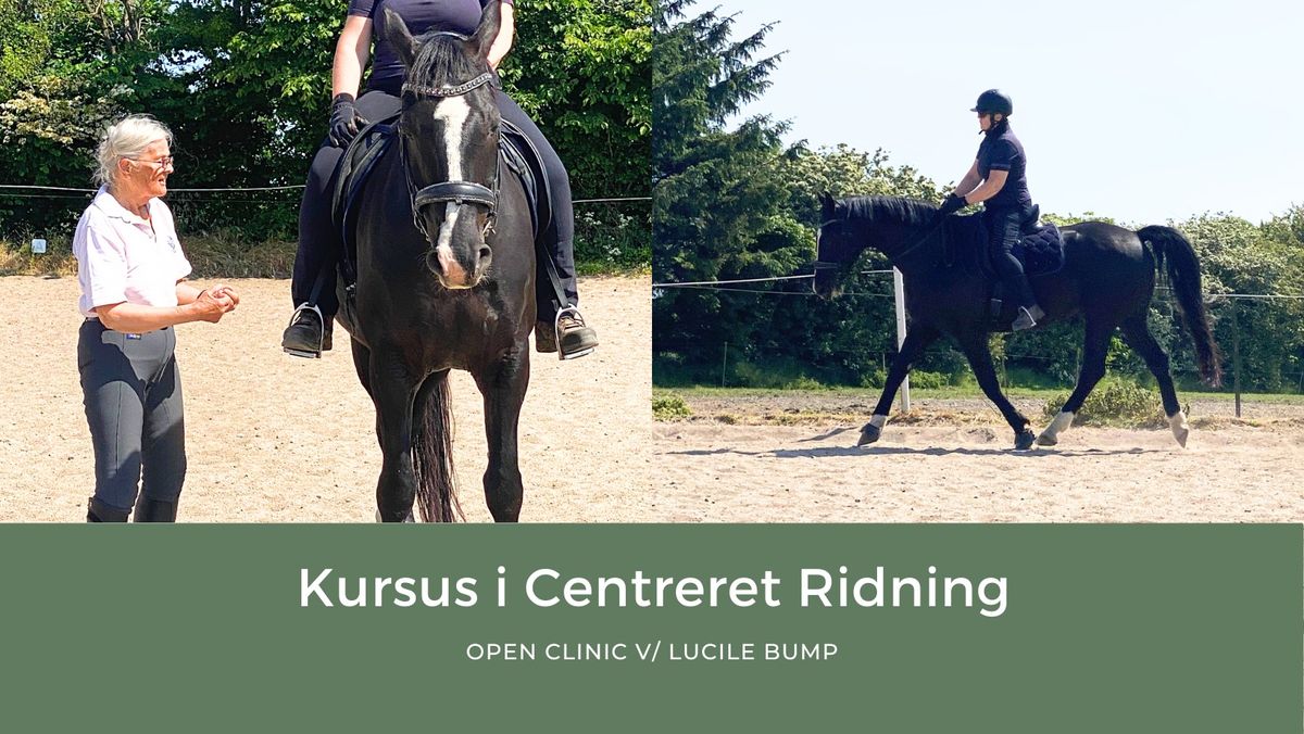 Kursus i Centreret Ridning v. Lucile Bump 