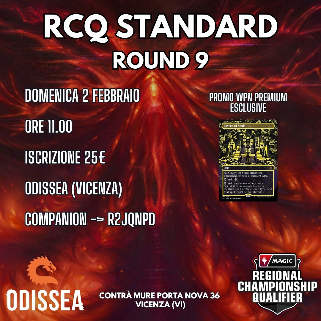 RCQ STANDARD - 2 Febbraio @Odissea Vicenza