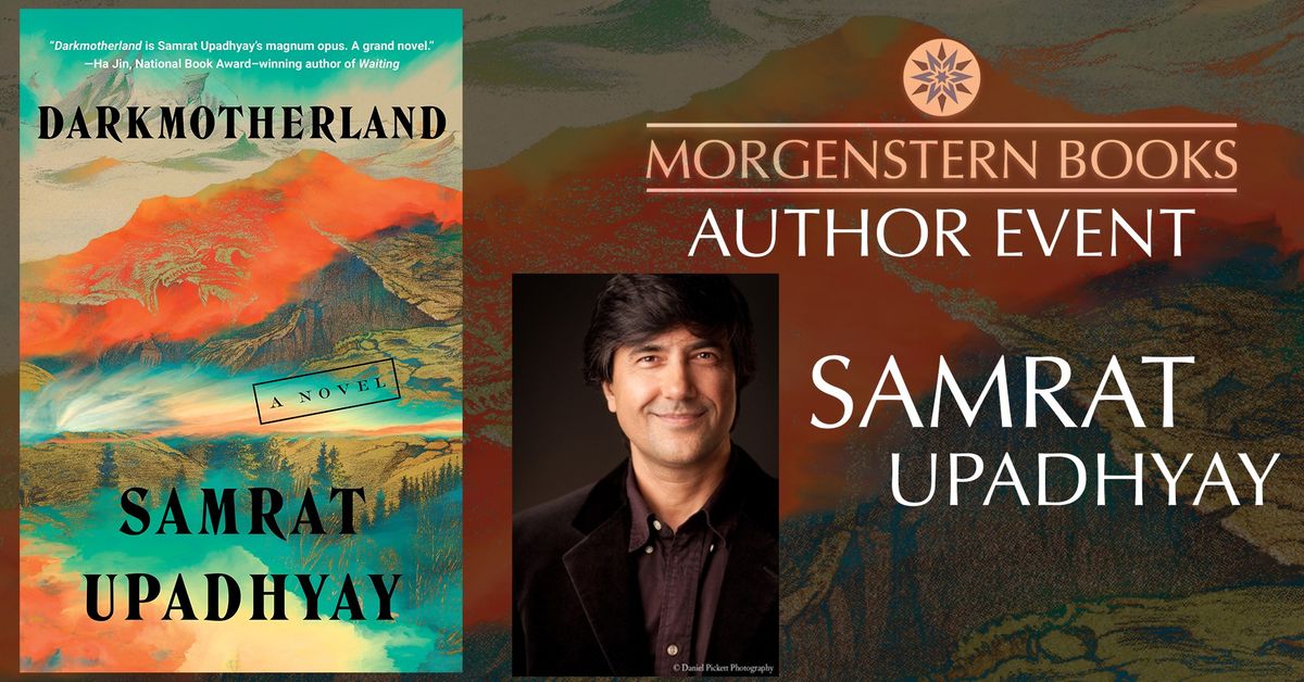 Fiction Author Event with Samrat Upadhyay