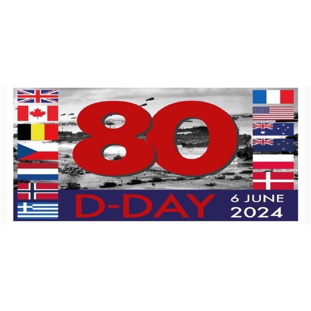 Commemorating the 80th anniversary of D-Day