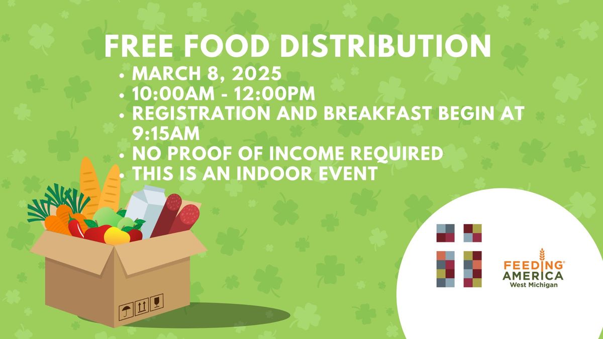 Free Food Distribution\/Distribuci\u00f3n gratuita de alimentos with Feeding America