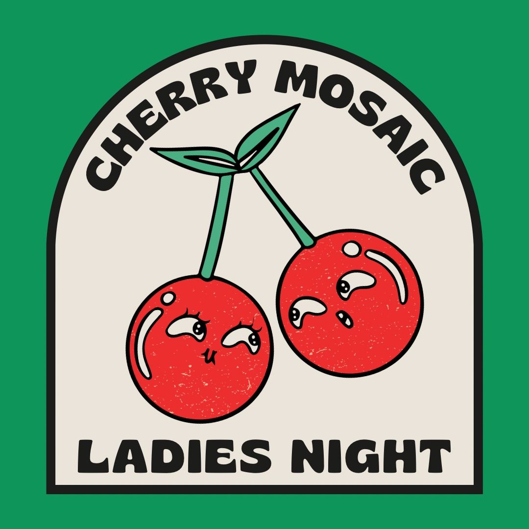 Cherry Mosaic Trivet \ud83c\udf52 Ladies Night 