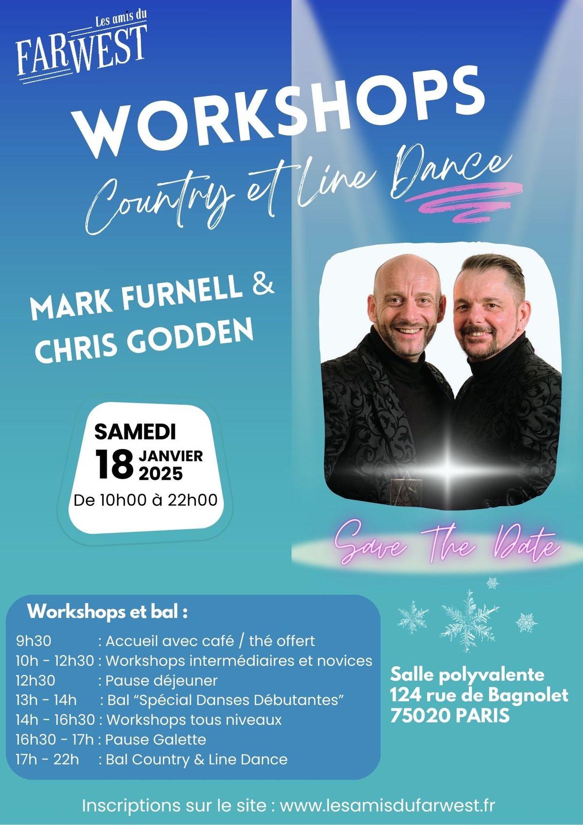 Workshops et bal avec Mark Furnell et Chris Godden