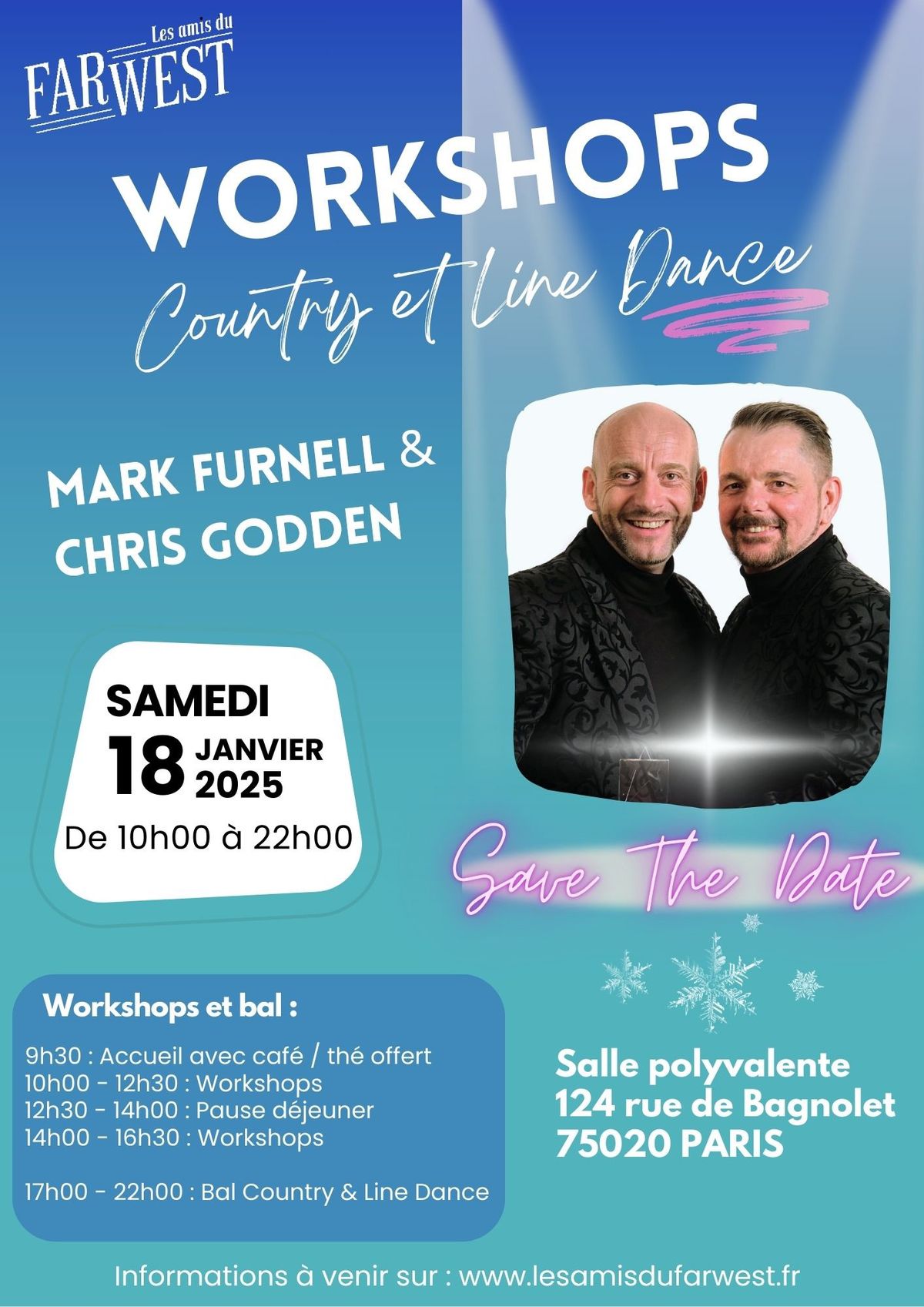 Workshops et bal avec Mark Furnell et Chris Godden