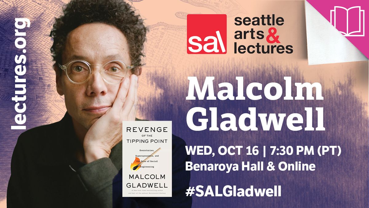 A Conversation with Malcolm Gladwell: In-Person & Online