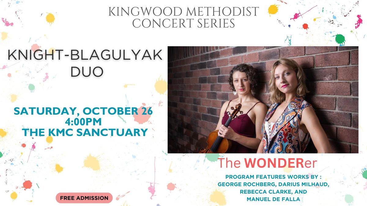 Knight-Blagulyak Duo | KMC Concert Series