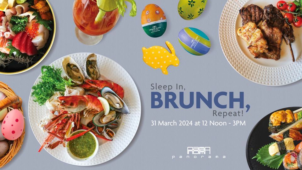 Sleep in, BRUNCH, repeat! -Sunday Brunch Easter Edition??