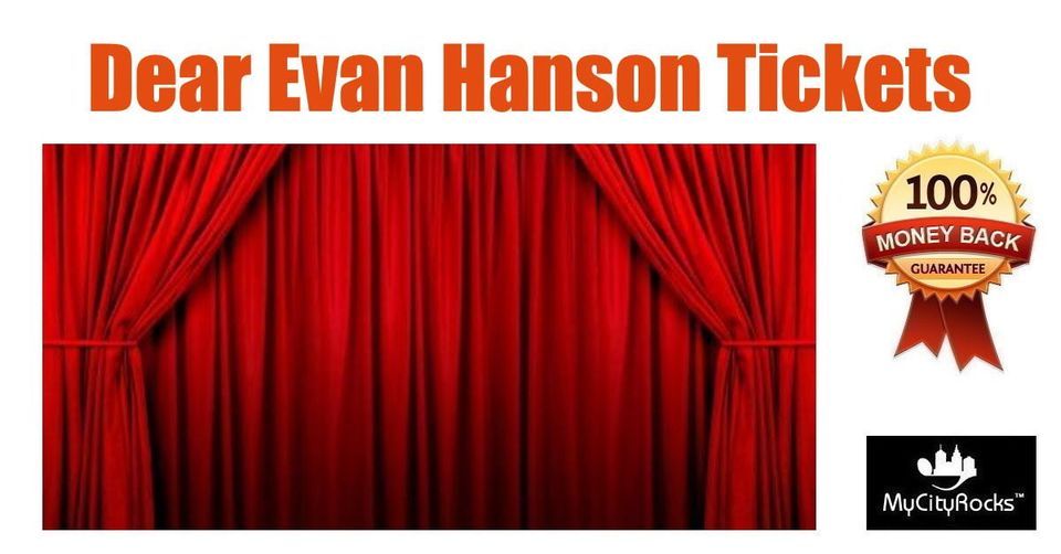 Dear Evan Hansen Tickets Los Angeles CA Ahmanson Theatre