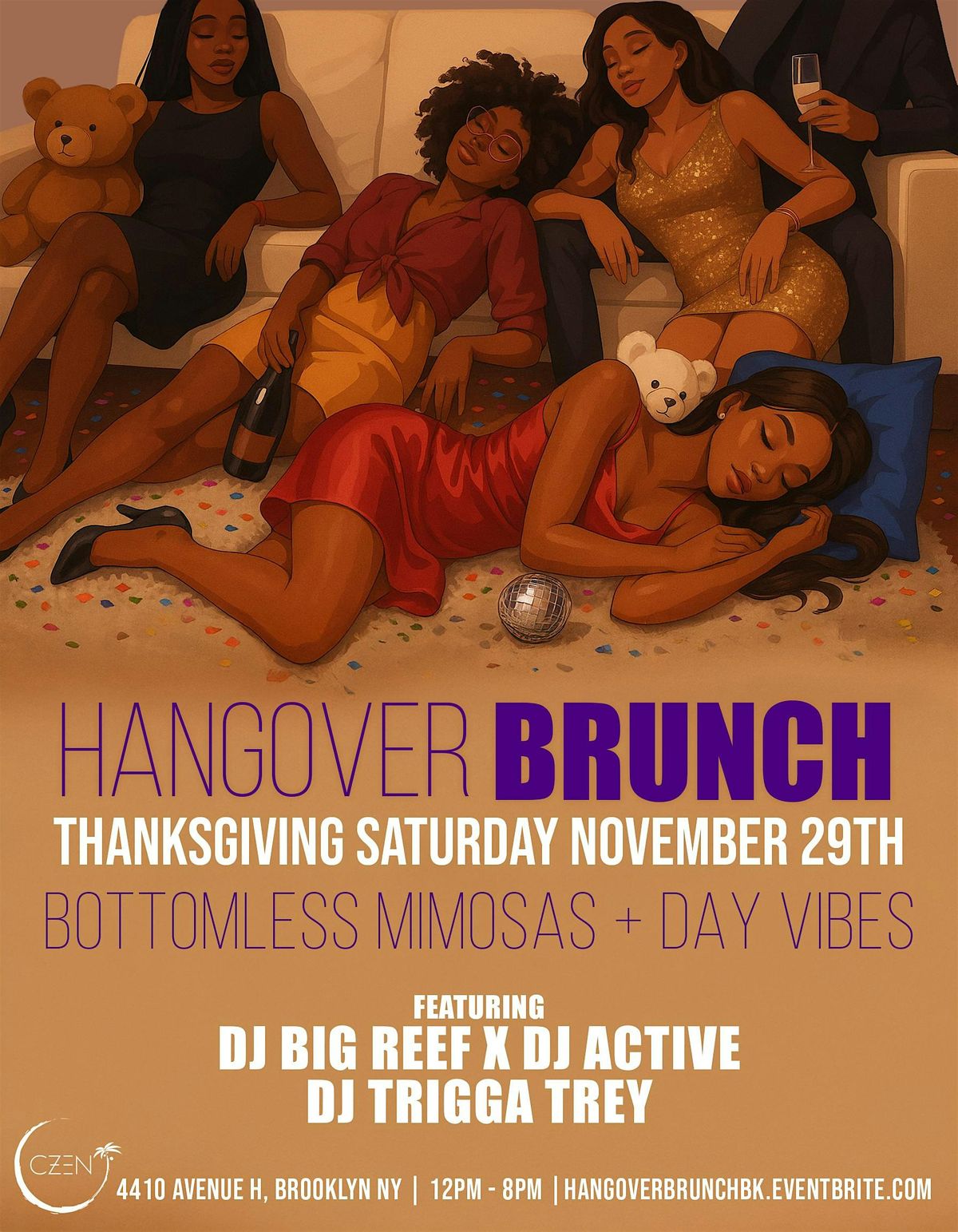HANGOVER BRUNCH DAY PARTY NYC