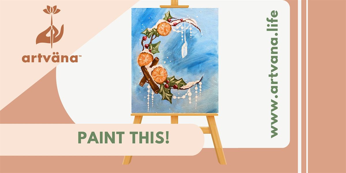 Artvana Winter Paint & Sip Class, The Toad House Bremerton January 2026