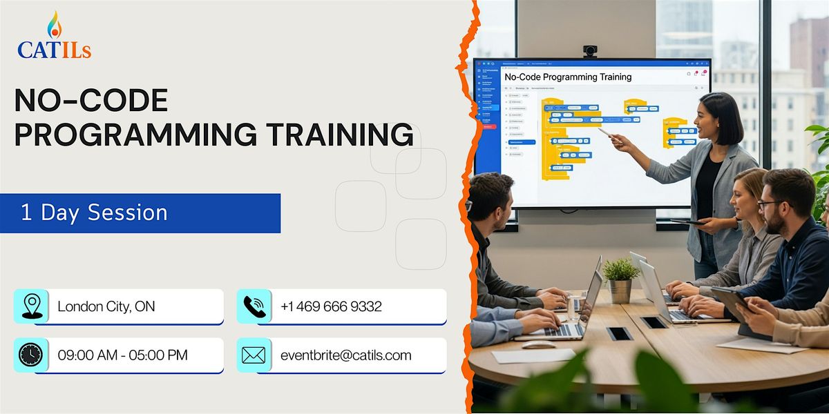 No-Code Programming Training: 1 Day Session in London City, ON