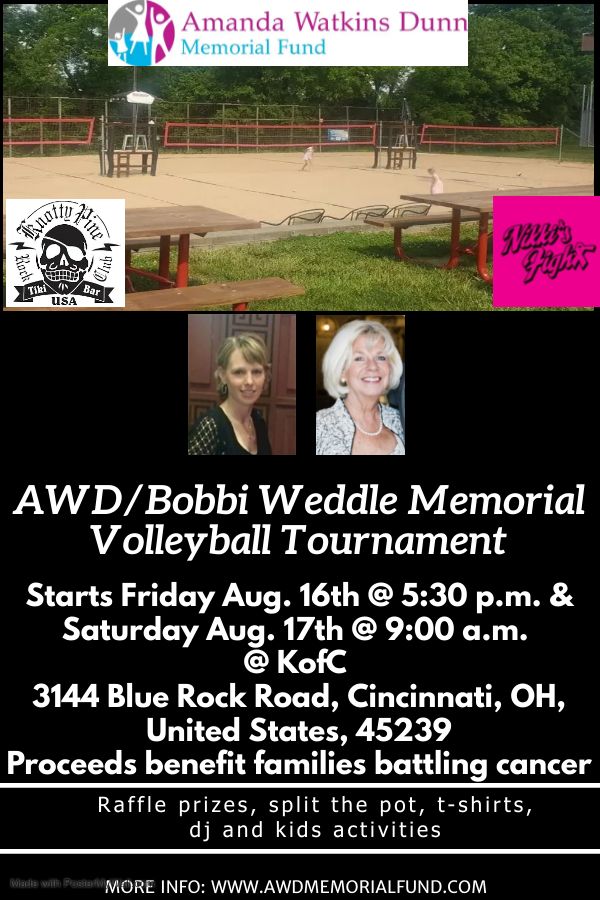 7th Annual AWD\/Bobbi Weddle Memorial Volleyball Tournament