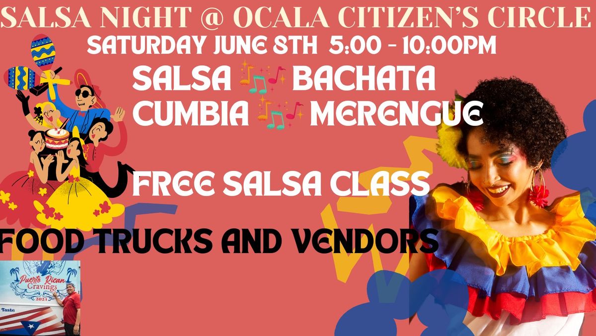 June Salsa Night at Ocala Citizen's Circle