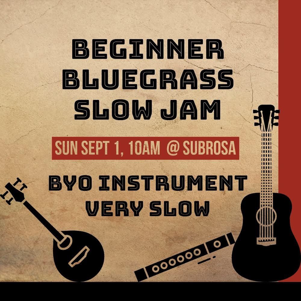 Beginner Bluegrass Slow Jam - part of 2024 session of Free Skool Santa Cruz