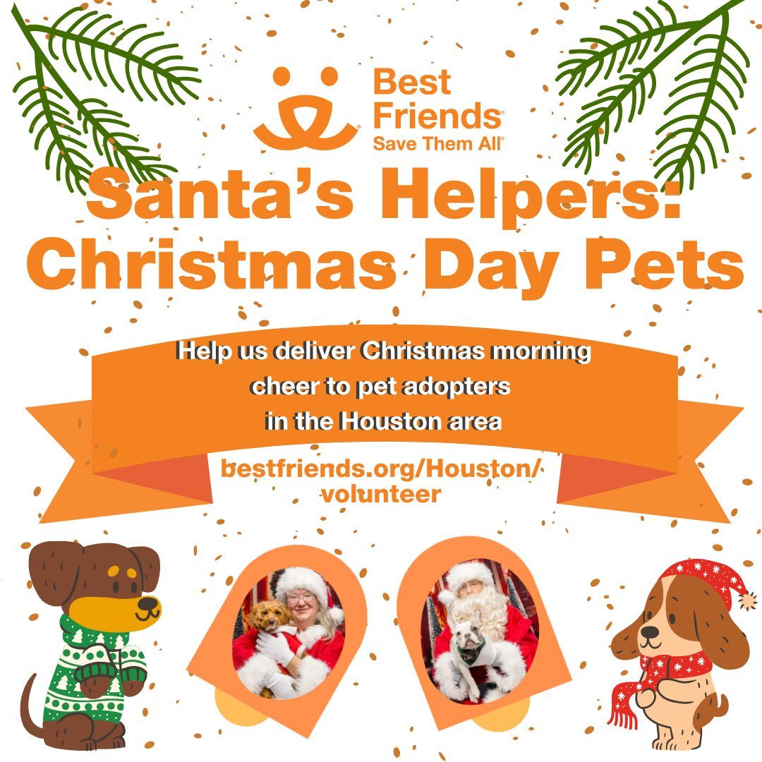 HOUSTON: Santa's Helpers Christmas Day Pets