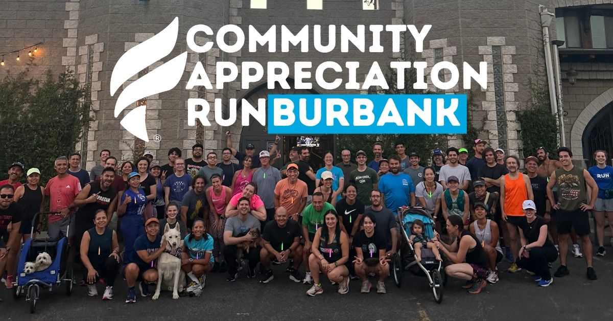 Burbank Community Appreciation Run w\/ Brooks