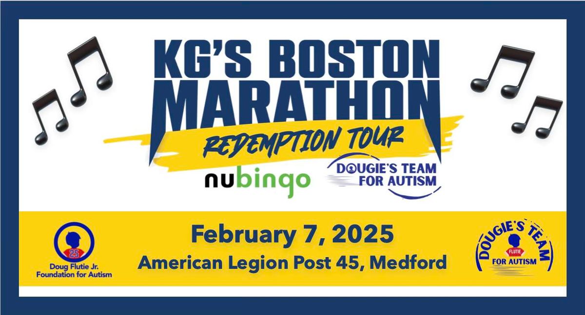 \ud83d\udc99\ud83d\udc9b KG's Boston Marathon Fundraiser \ud83d\udc9b\ud83d\udc99