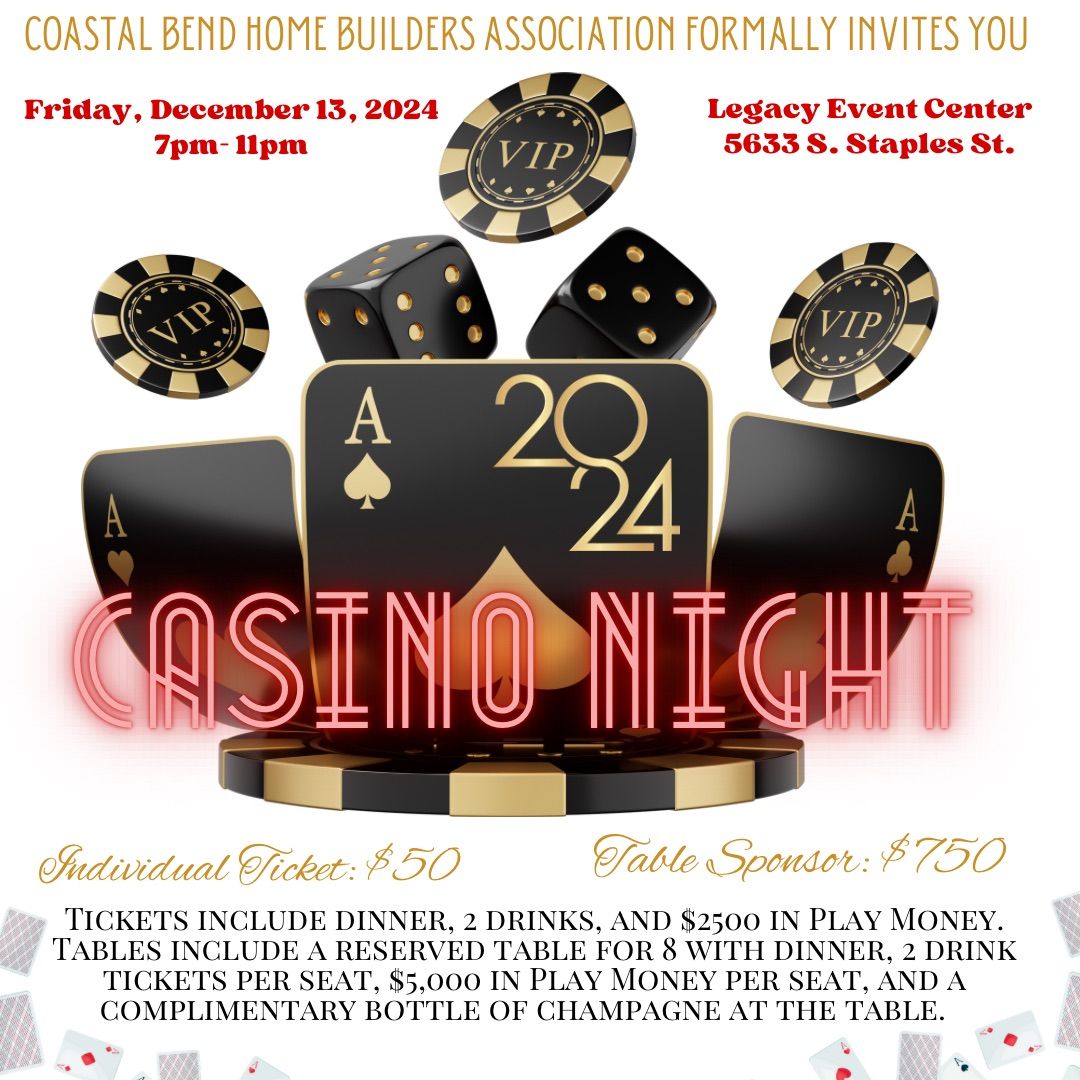 Annual Casino Night & Christmas party