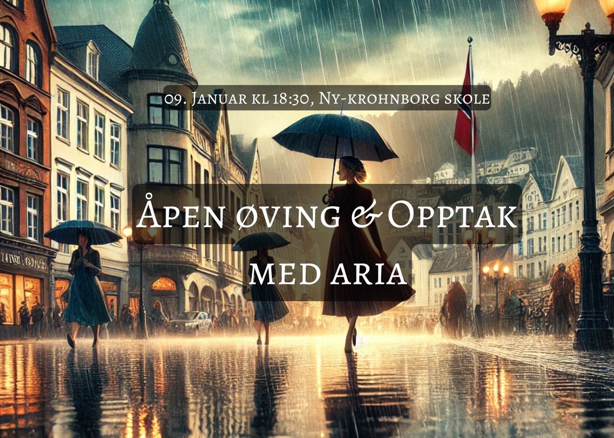 \u00c5pen \u00f8ving og opptak med ARIA