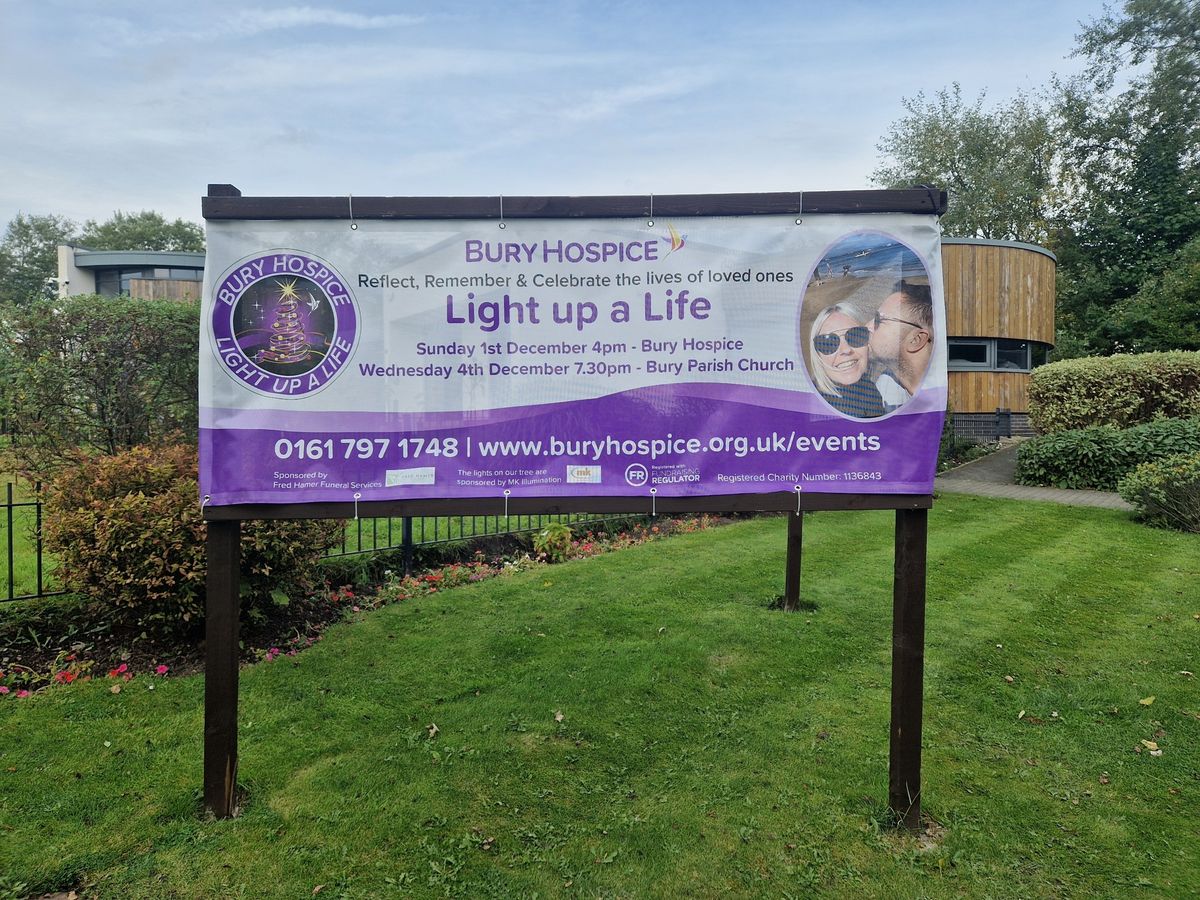 Light up a Life at Bury Hospice