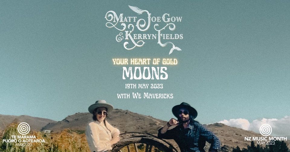 Matt Joe Gow & Kerryn Fields with We Mavericks at MOONS