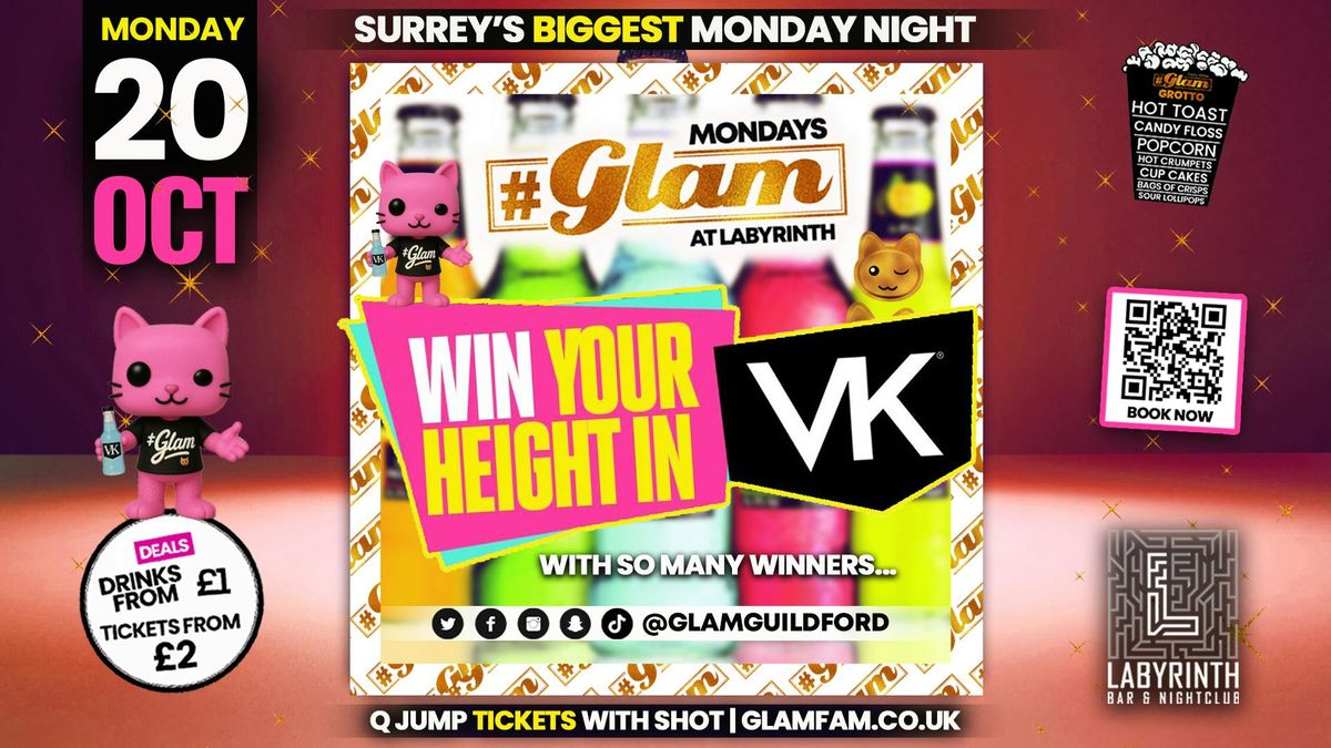Glam \ud83d\udc7bHALLOWEEN EVENT \ud83c\udf83 | Surrey's Biggest Monday Night! \ud83e\udddf\ud83e\udd87\u26d3