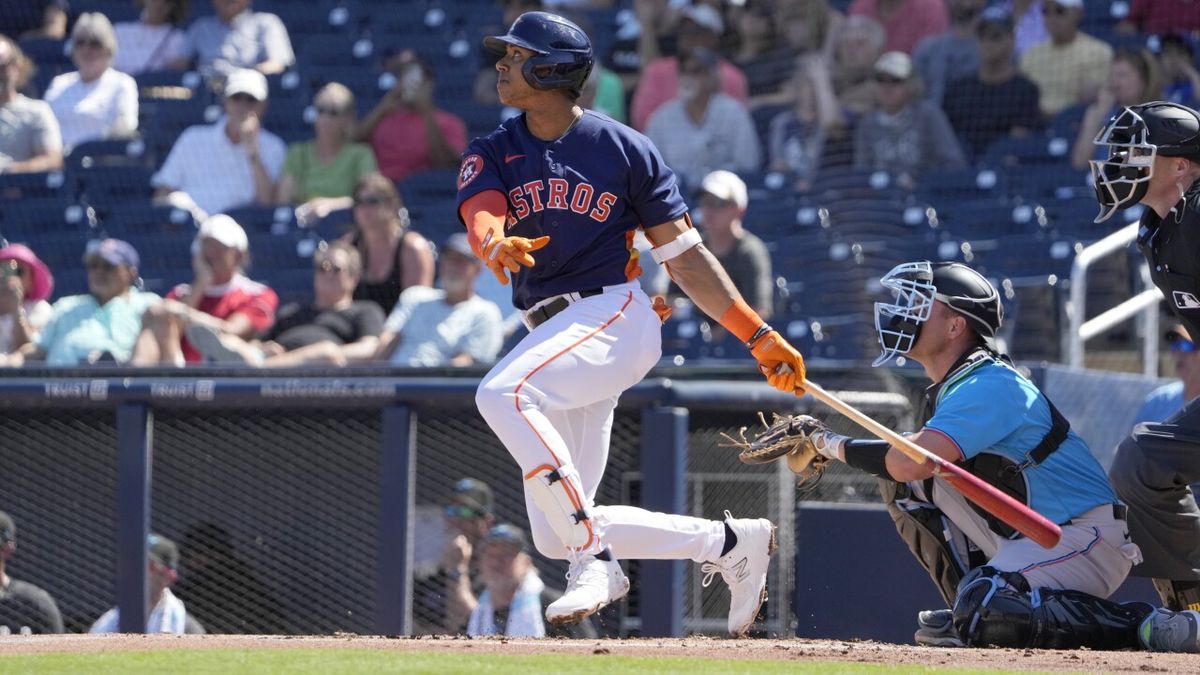 Spring Training - Miami Marlins at Houston Astros at CACTI Park of the Palm Beaches