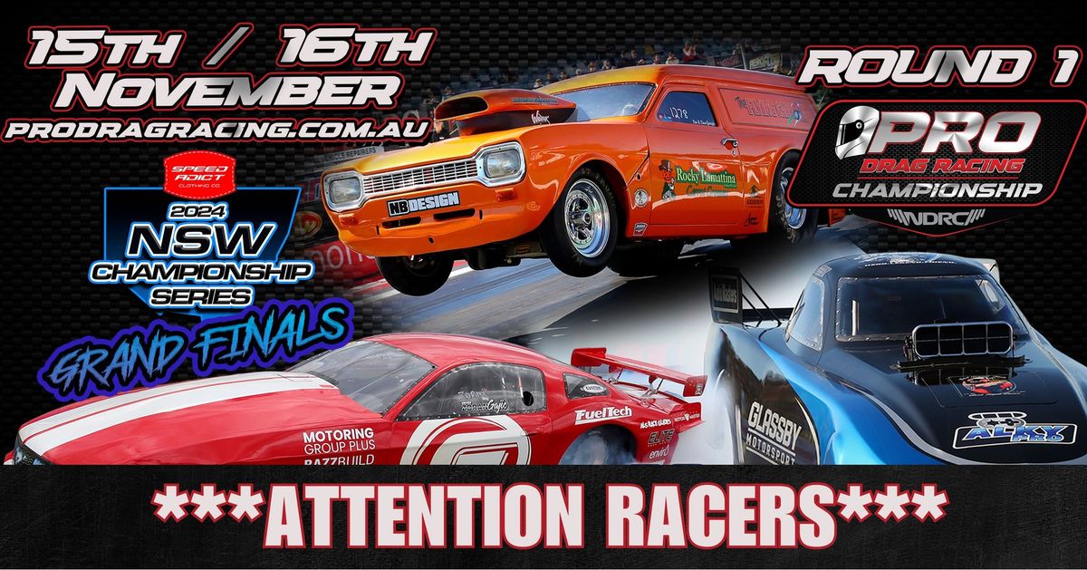 NSW Championship Finale Featuring PRO Drag Racing Championship Round 1 - Sydney Dragway 2024