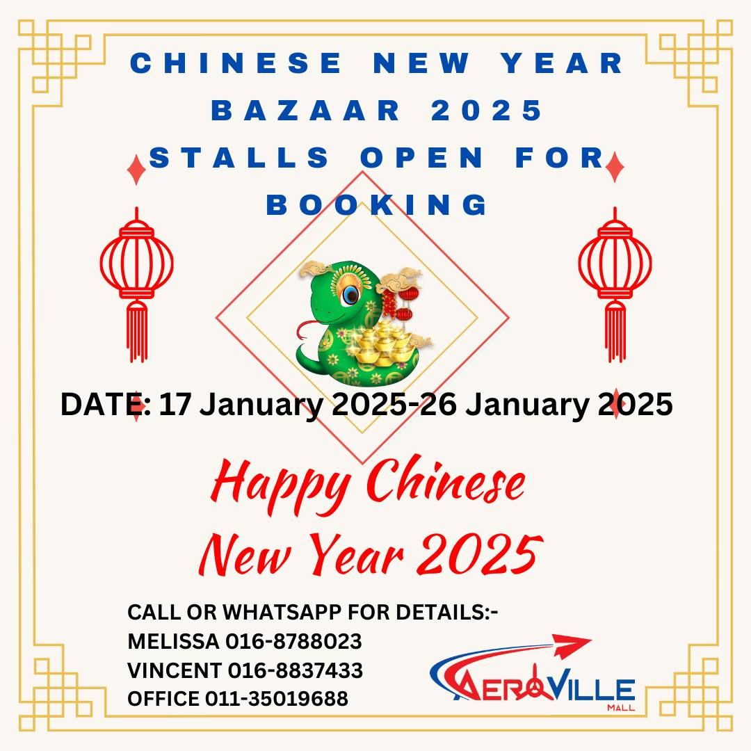 CHINESE NEW YEAR BAZAAR 2025