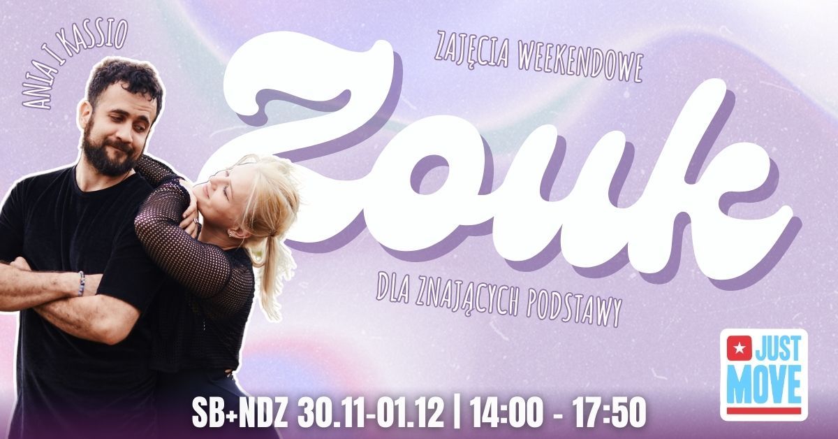 Zouk z Ani\u0105 i Kassio - 30.11-01.12