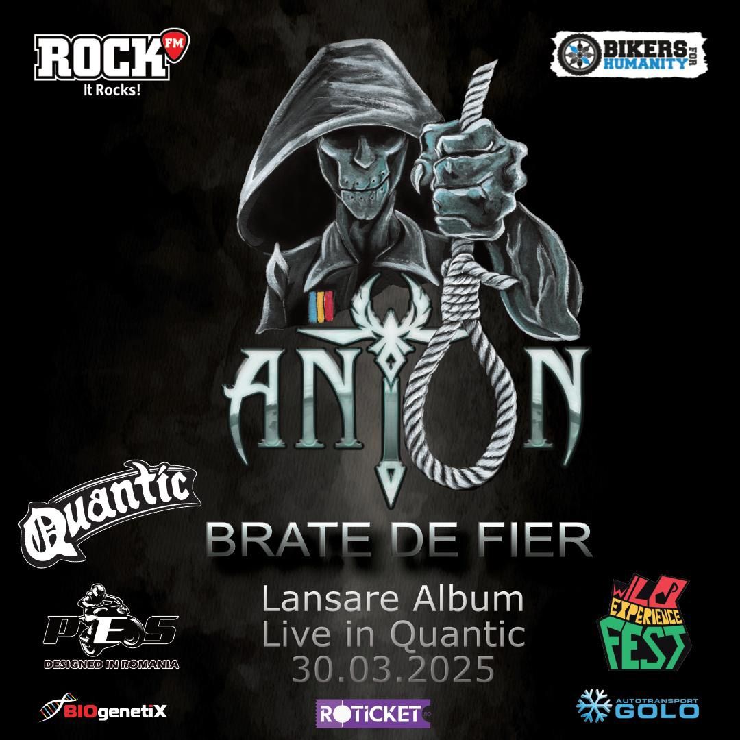 Concert de lansare album ANTON - Bra\u021be de fier