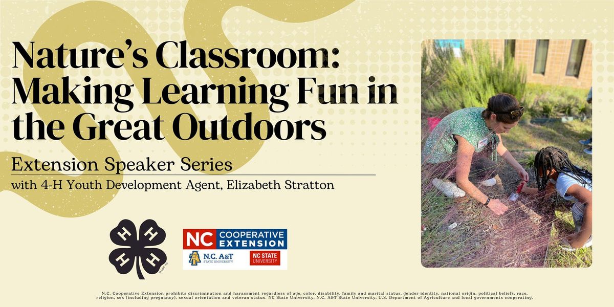 Nature's Classroom: Making Learning Fun in the Great Outdoors