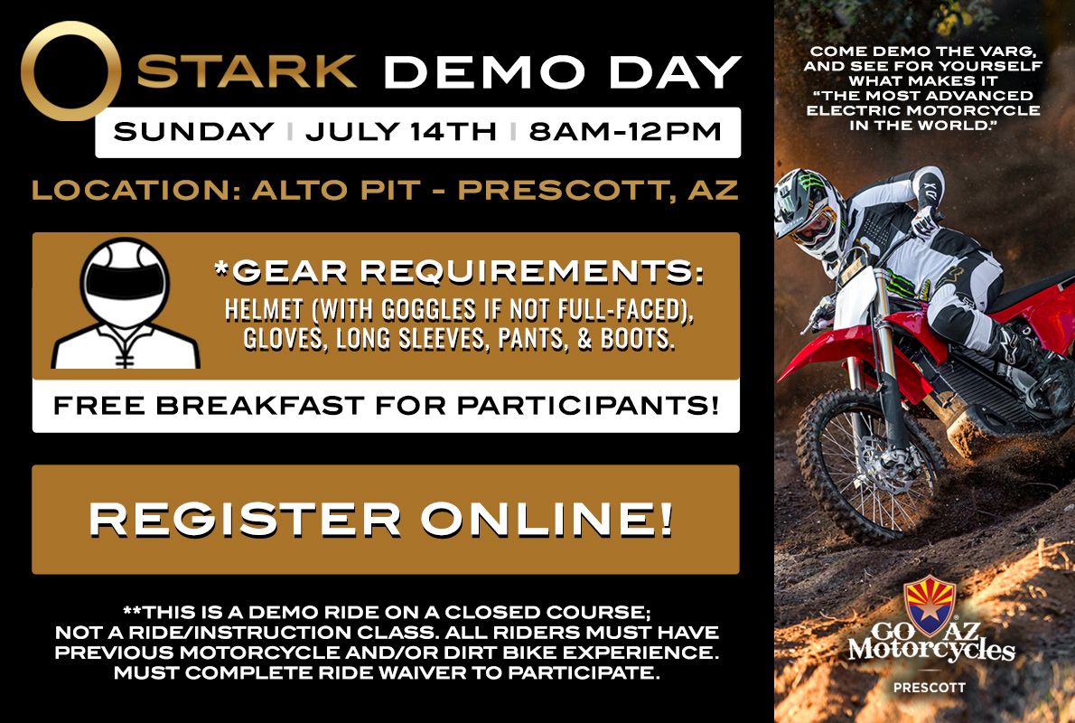 Stark Demo Day | PRESCOTT | JULY 14TH