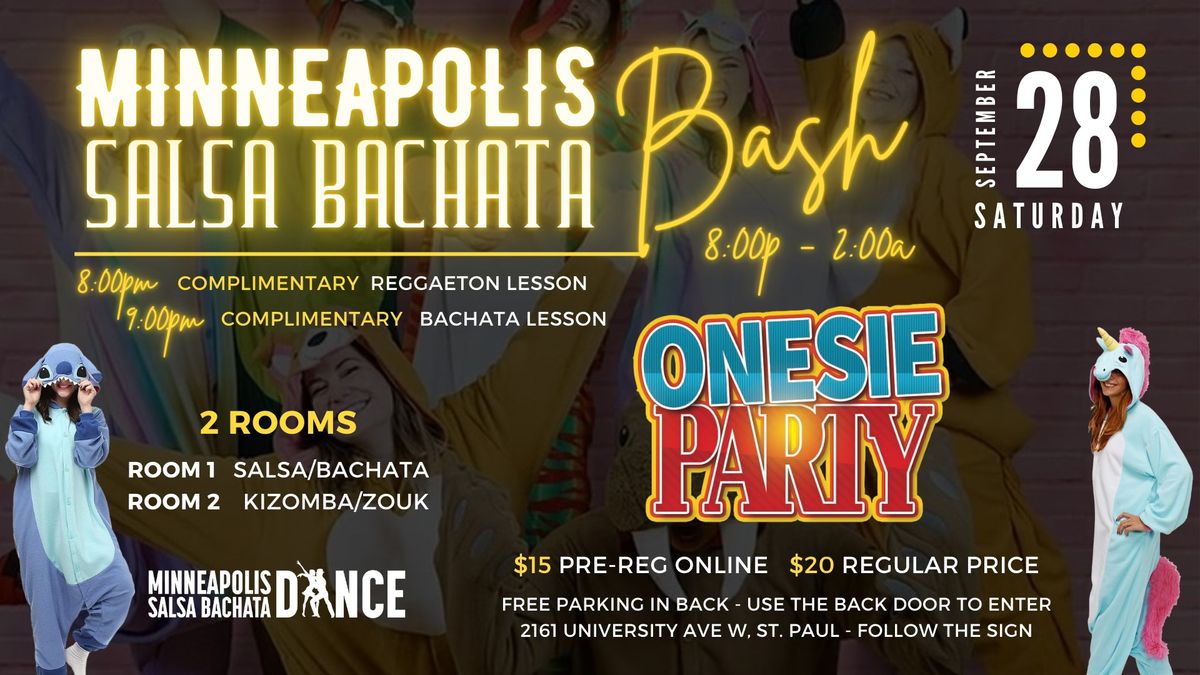 MINNEAPOLIS SALSA BACHATA BASH | ONSIE PARTY