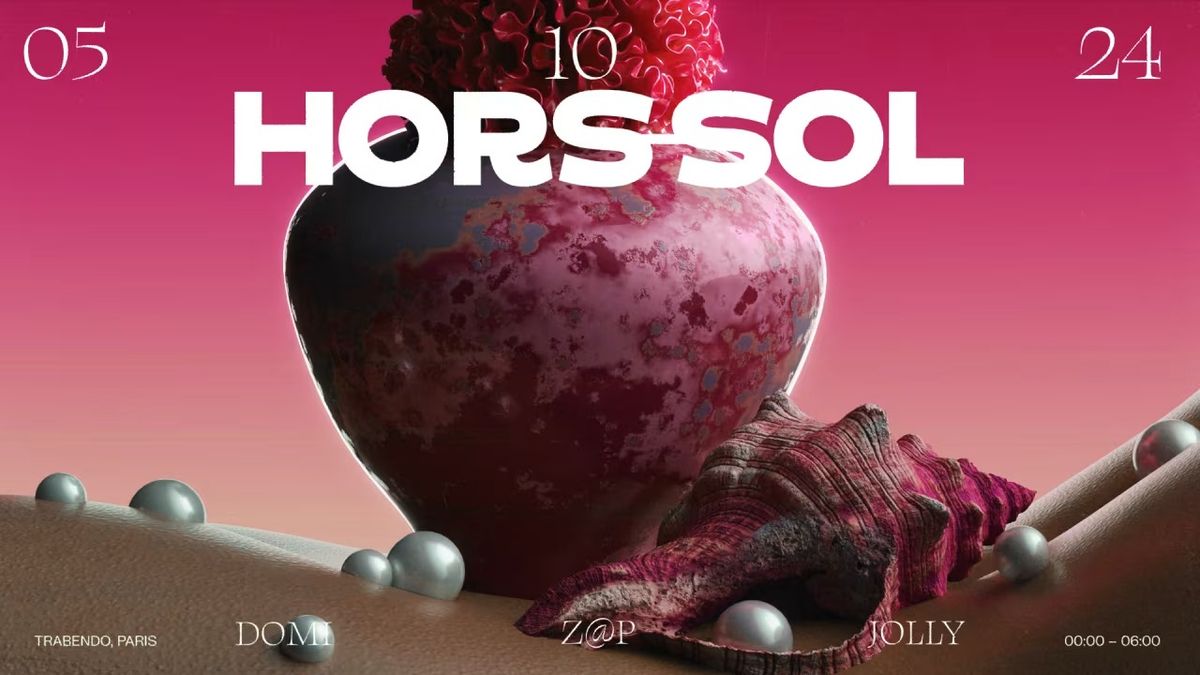 HORS-SOL x Trabendo \u2014 Z@P + JOLLY + DOMI