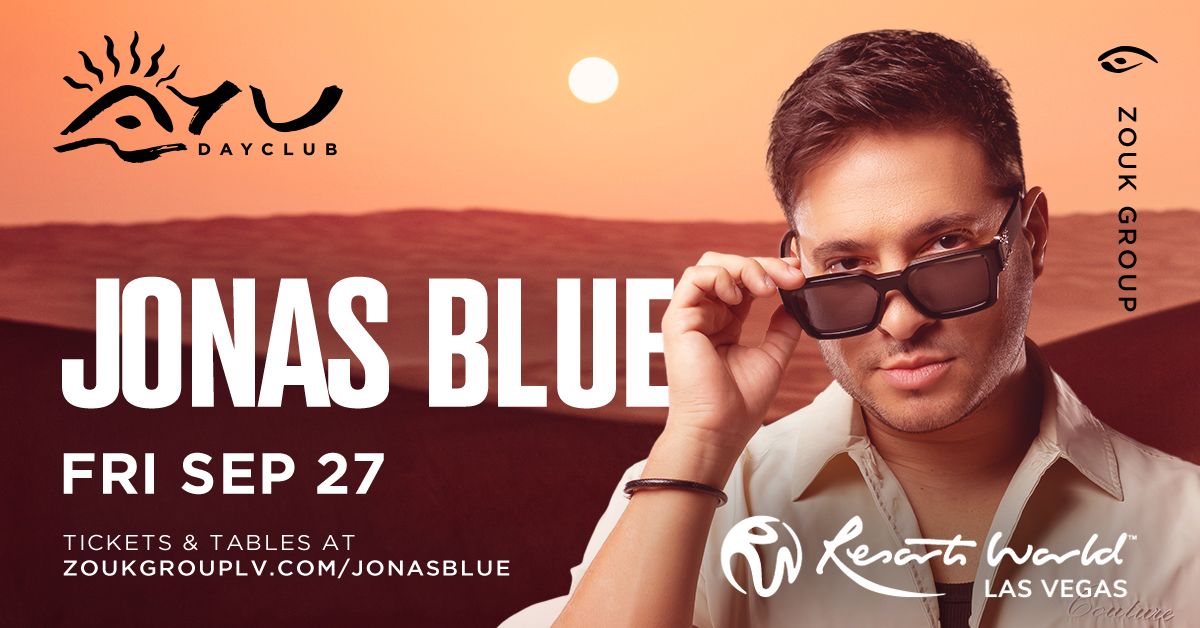 JONAS BLUE AT AYU DAYCLUB