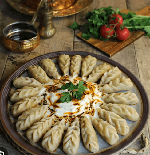 Potato-Filled Turkish Dumplings