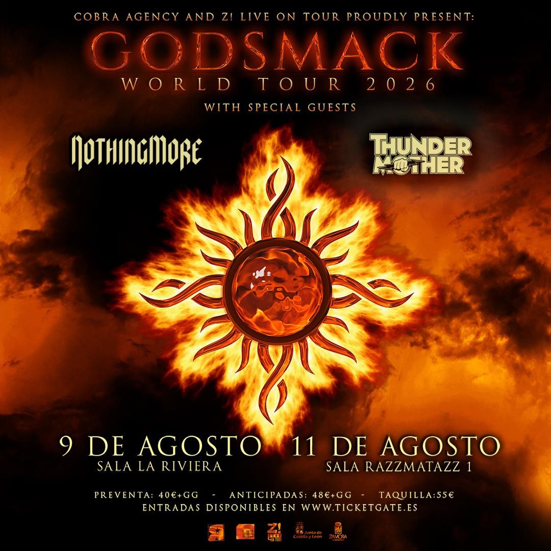 Godsmack Barcelona Tickets