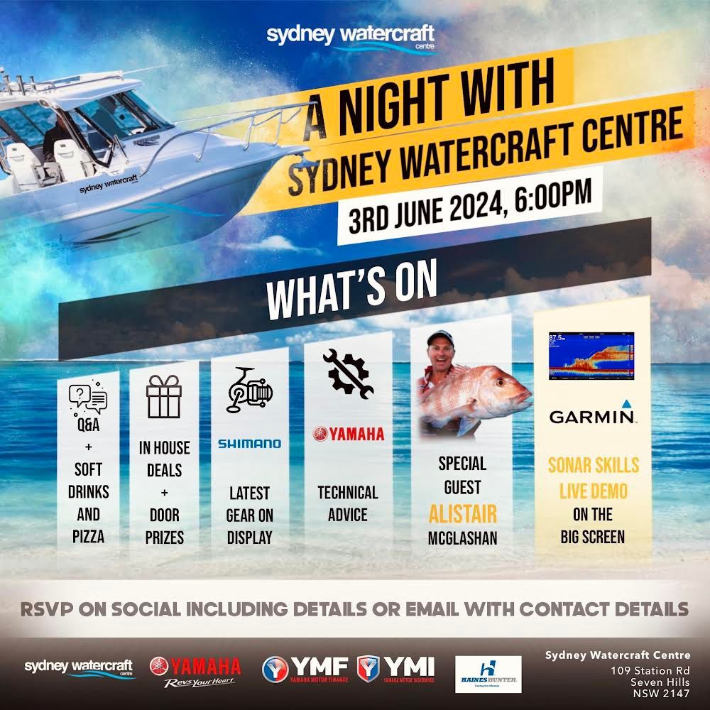 A Night with Sydney Watercraft Centre! 