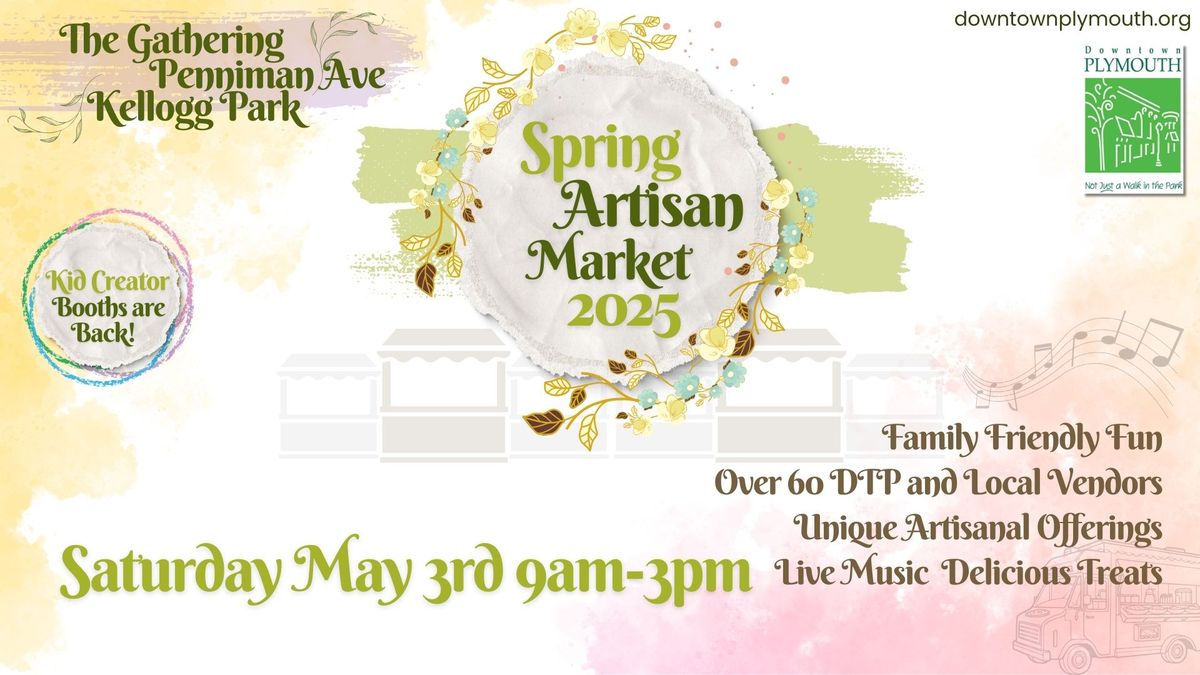 Downtown Plymouth Spring Artisan Market