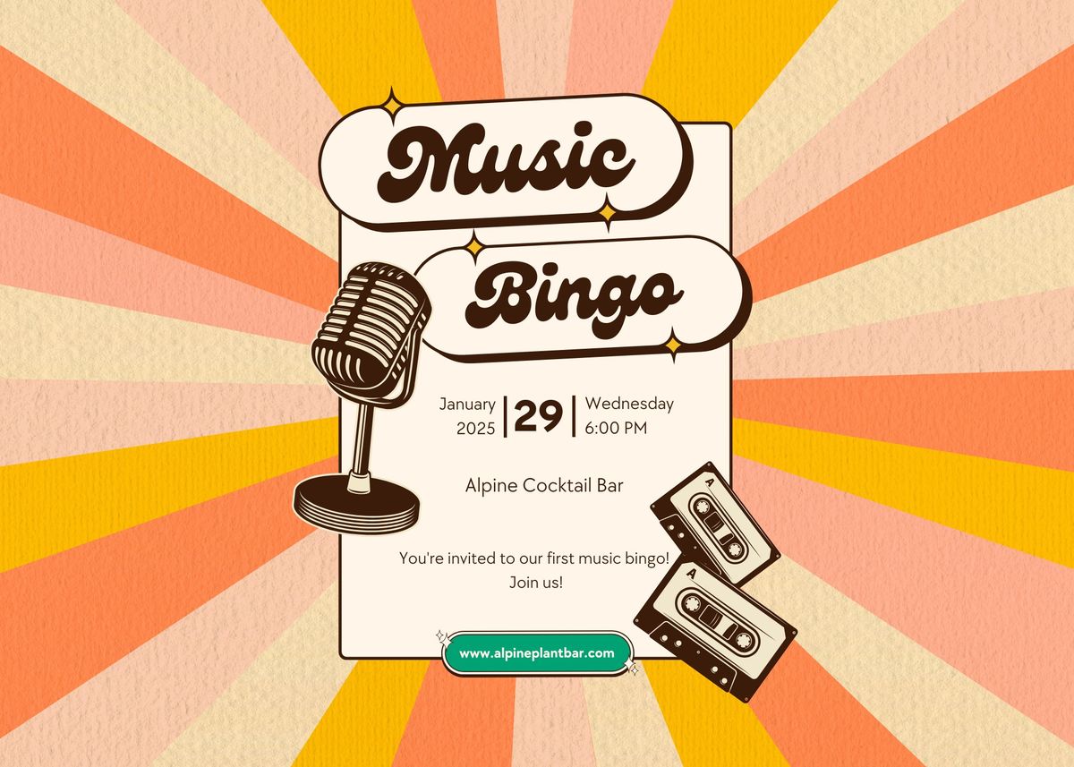 Music Bingo @ Alpine Plant Bar