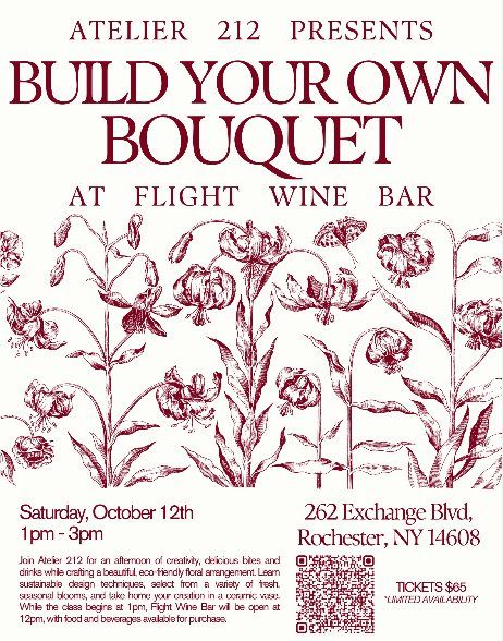 ATELIER 212 PRESENTS BUILD YOUR OWN BOUQUET