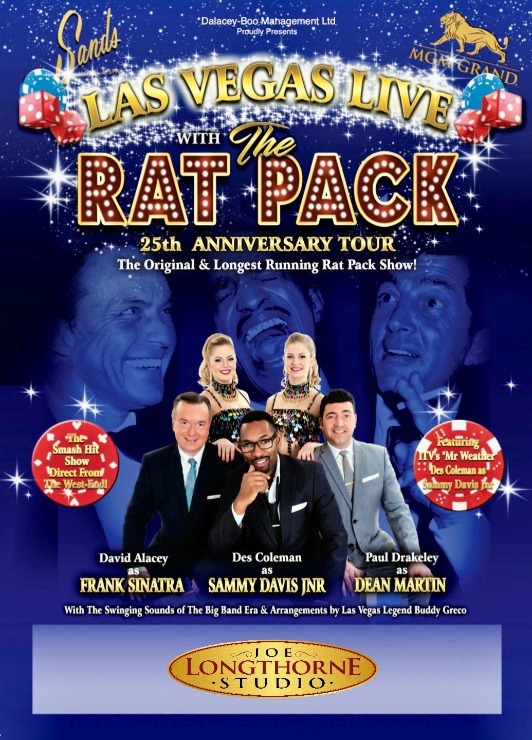 'LAS VEGAS LIVE WITH THE RAT PACK' - 25th Anniversary Tour