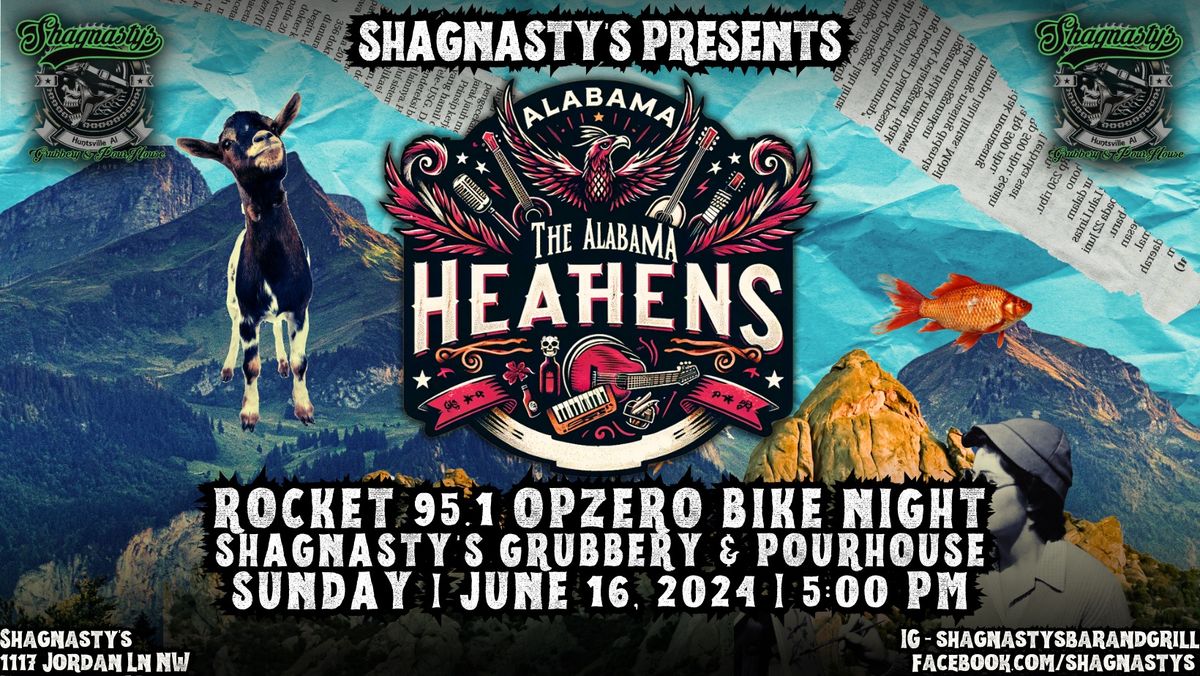 SUNDAY ROCKS w\/The Alabama Heathens LIVE@The Shag