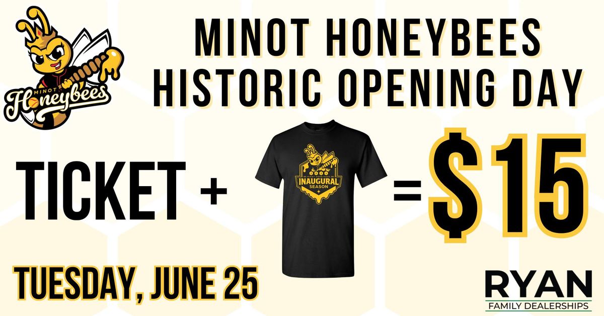 Minot Honeybees Historic Opening Day 