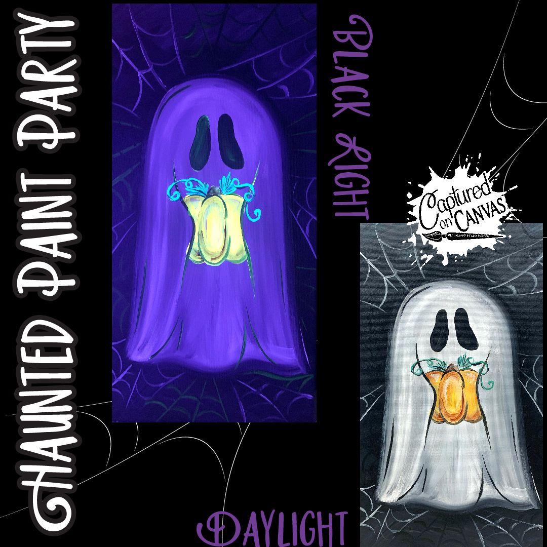 Boo Ghost Glow Paint Party!