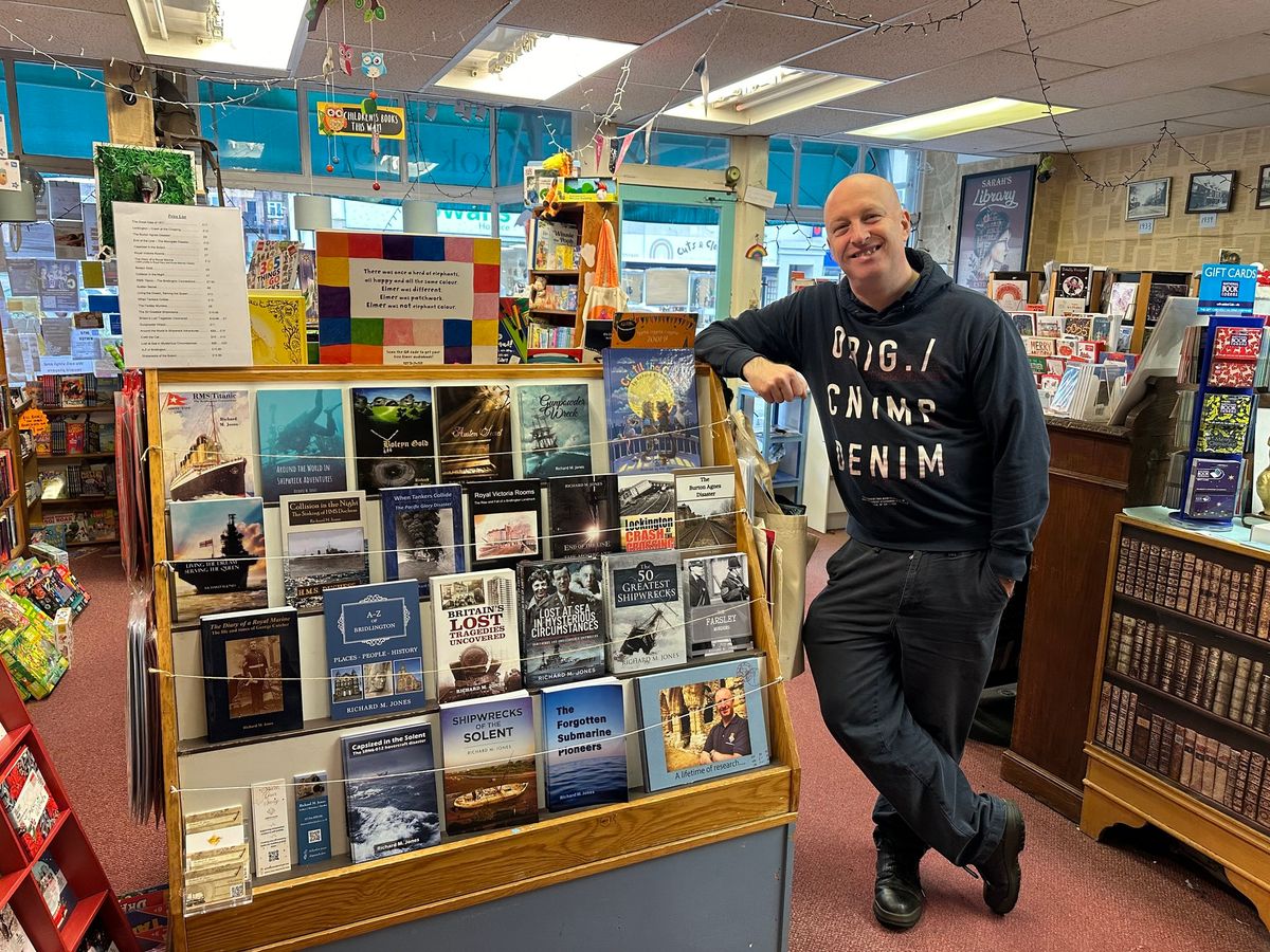 Author & Naval historian Richard Jones Booksigning 