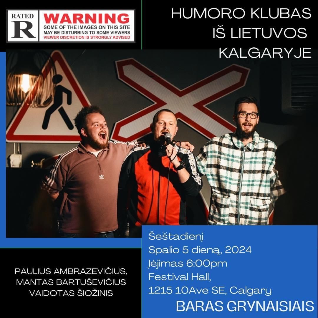 Humoro vakaras Kalgaryje 