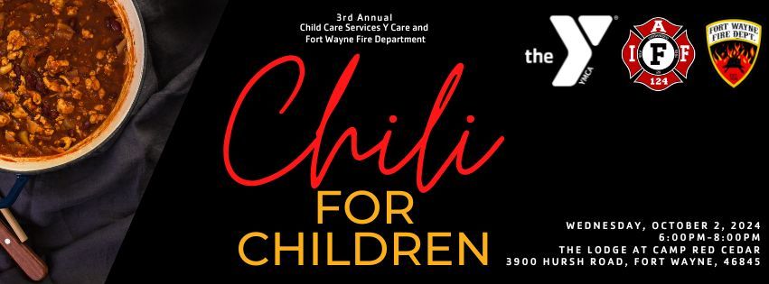 3rd Annual Chili for Children