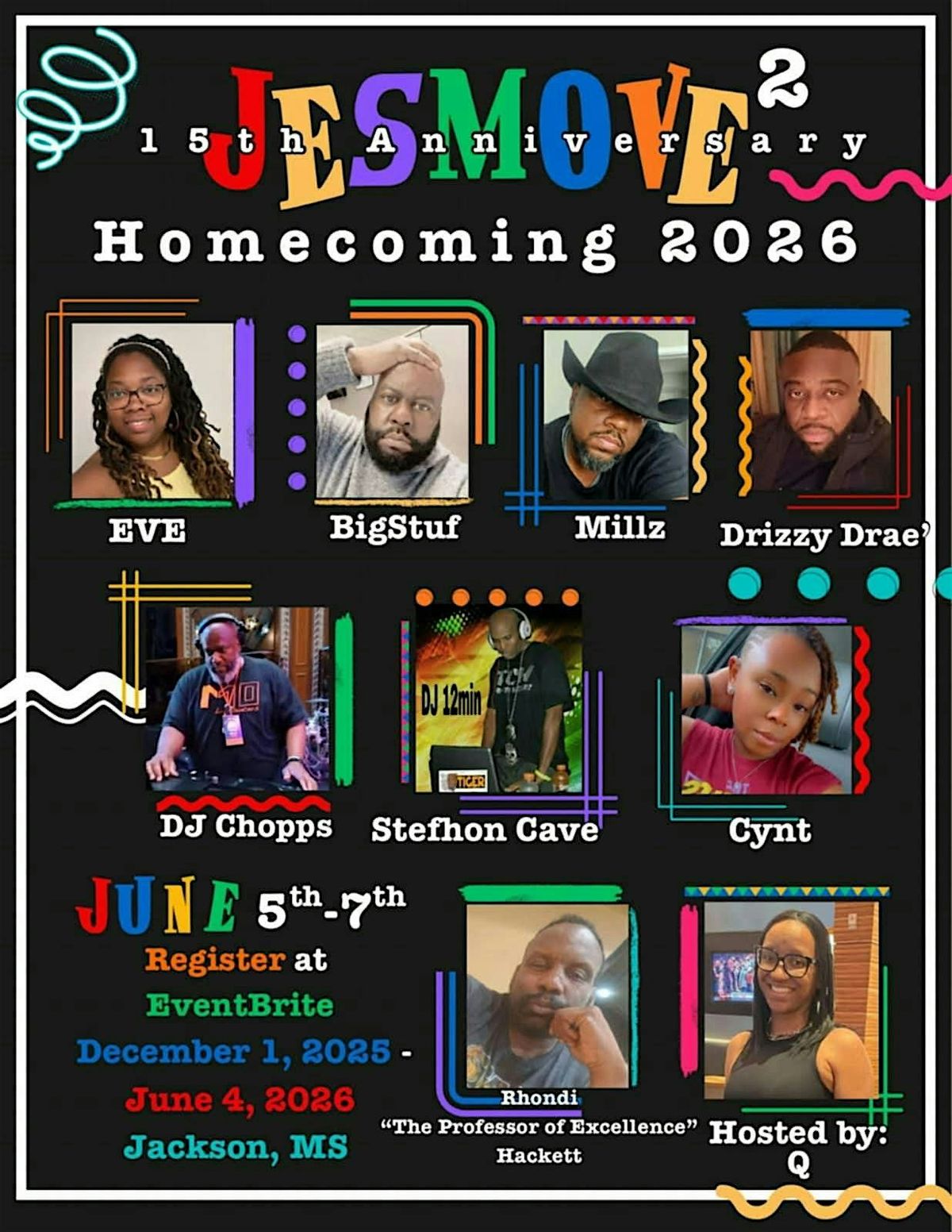 JesMove2 15th Anniversary Line Dance Celebration-Homecoming 2026